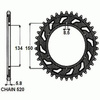 Zębatka tylna 489 42 kawasaki kx/kxf `84-'20 (jtr460.42) (łańc. 520) (48942jt)